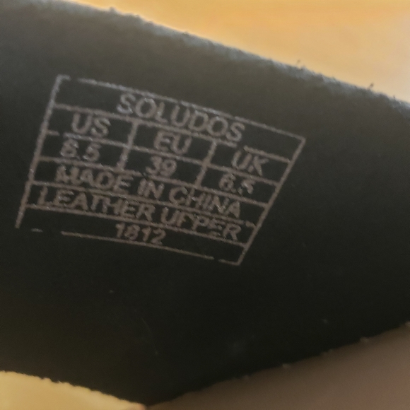 Soludos Womens 8.5 Minorca Black Espadrilles Leather Platform Buckle Strap NEW - Picture 8 of 12